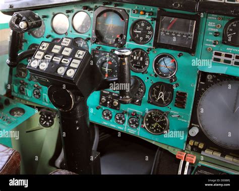 Tu-144 cockpit